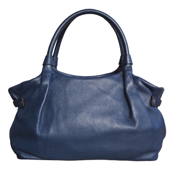 Kate Spade Blue Leather Shoulder Bag - Picture 2 of 9